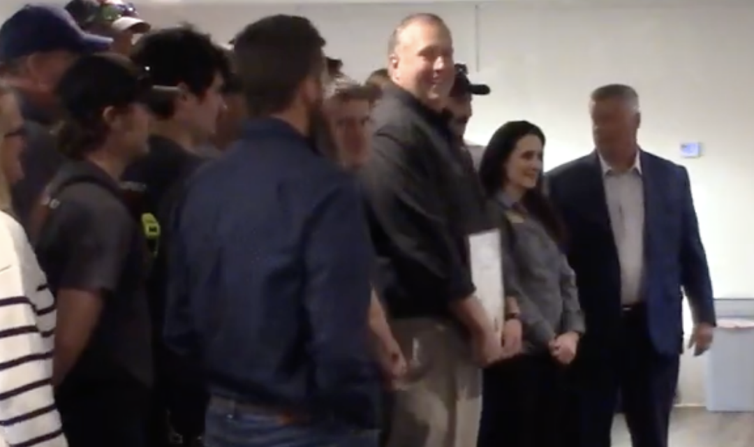 Summerfield Honors Fire Chief Chris Johnson For Statewide Award